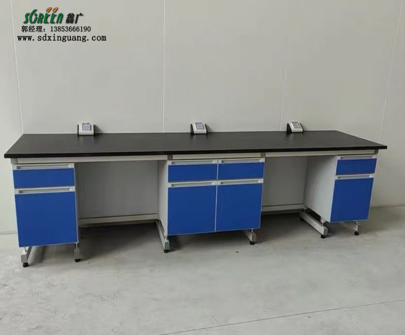 濰坊實驗室家具實驗室工作臺試驗臺鋼木實驗臺